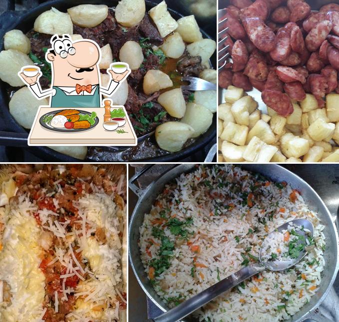 Platos en Restaurante Delícia Mineira