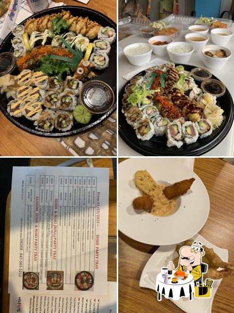 Meals at Bada sushi