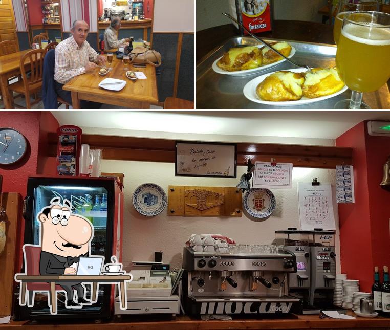 Las imágenes de interior y comida en Bar Restaurante La Campanilla