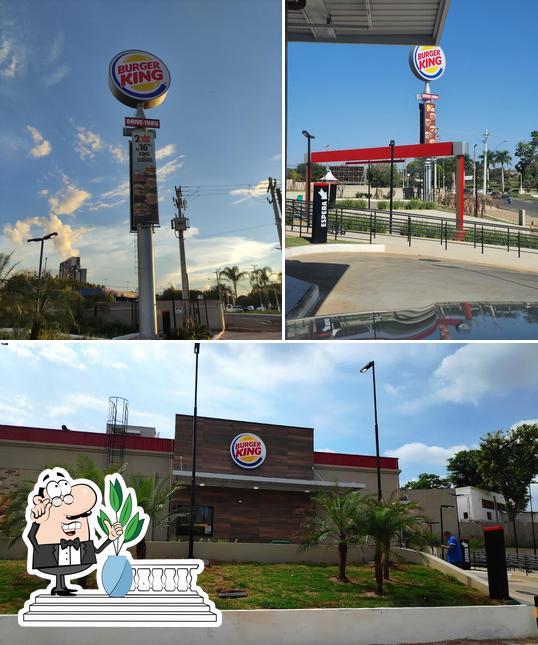 O exterior do Burger King Drive Thru