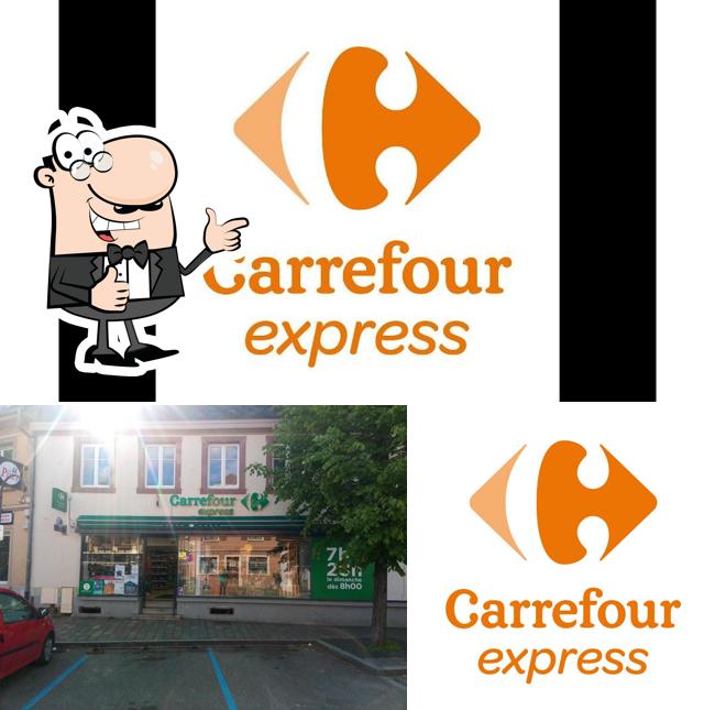 Взгляните на снимок "Carrefour Express"