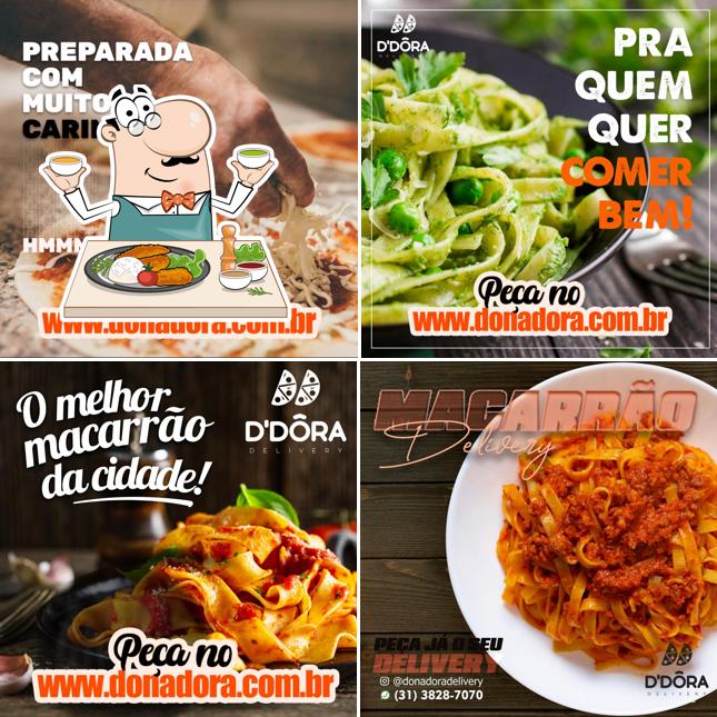 Comida em Dona Dôra Pizzeria