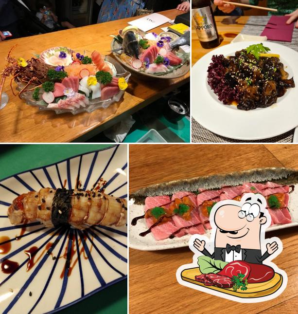 Pick meat meals at Sushiraku