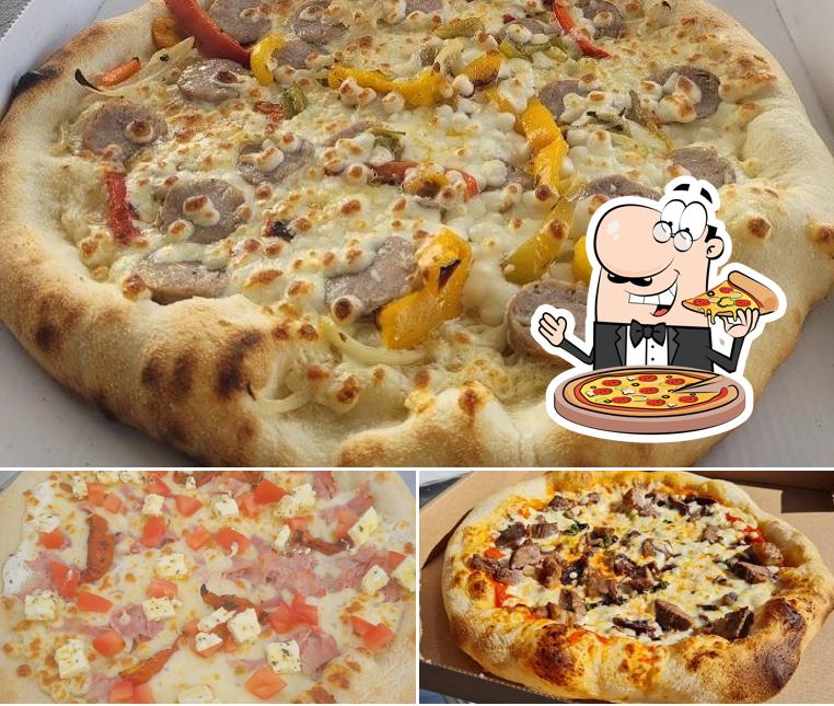 Essayez différents genres de pizzas