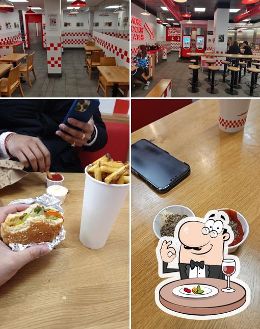 Five Guys Queensway in London Restaurant menu and reviews