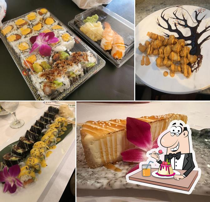 Yoshino Asian Fusion serves a range of desserts