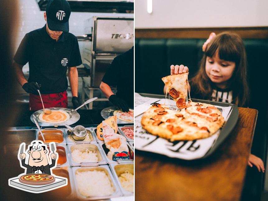 Escolha diversos estilos de pizza