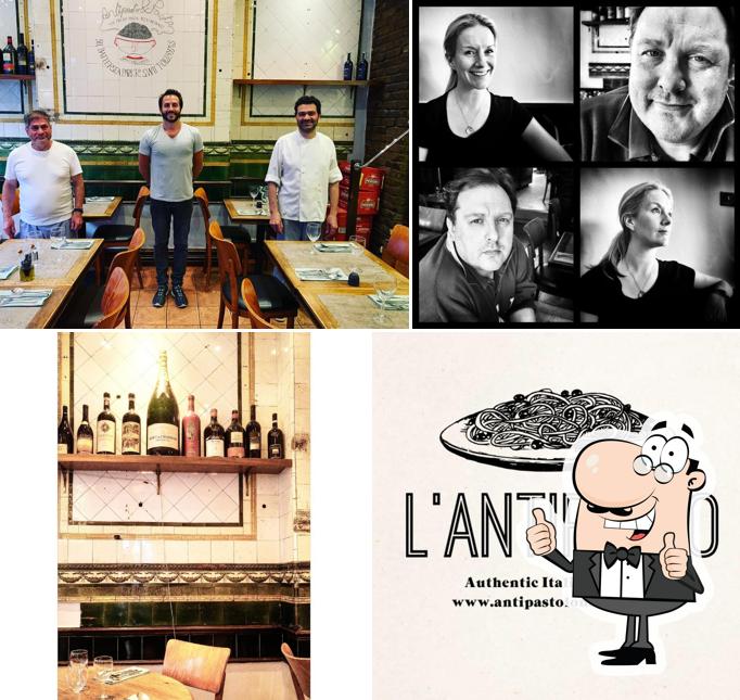 L'Antipasto Restaurant in London Restaurant menu and reviews