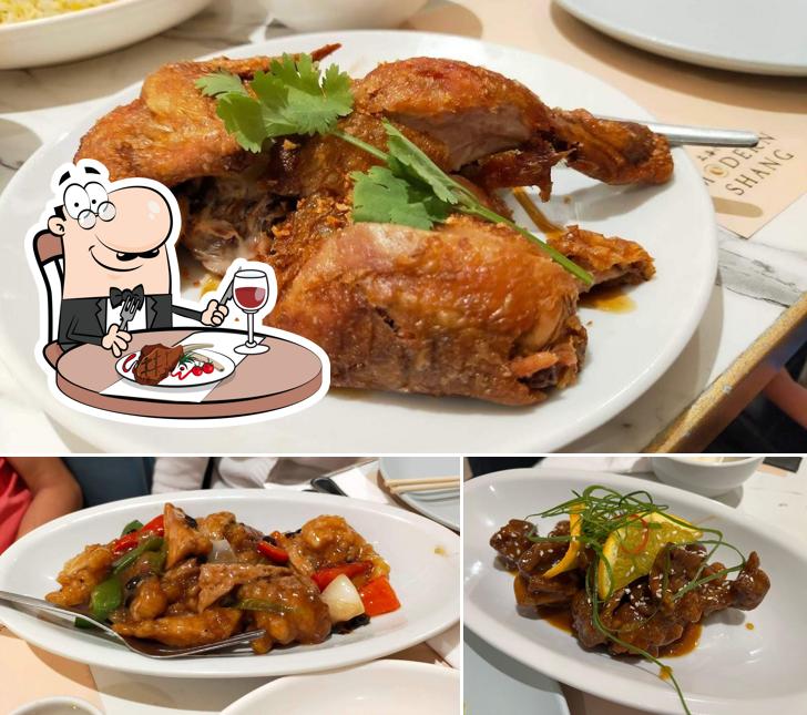 Modern Shanghai Shangri-La Plaza offers meat dishes