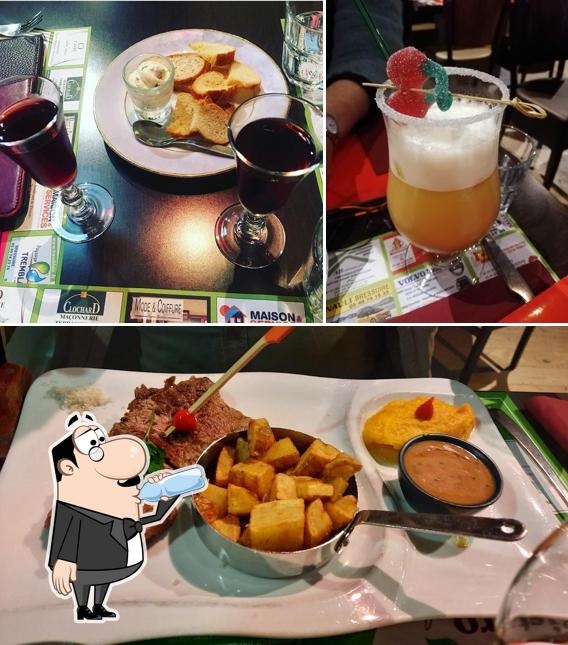 Mira las fotos donde puedes ver bebida y comida en Ô Bistrot Gourmand