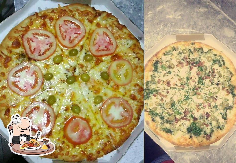 No Pizzaria & Lanchonete Capricho, você pode degustar pizza