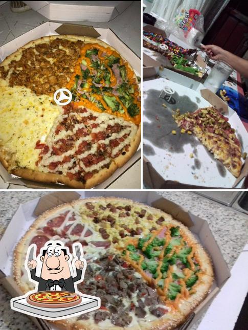 Experimente diferentes variedades de pizza