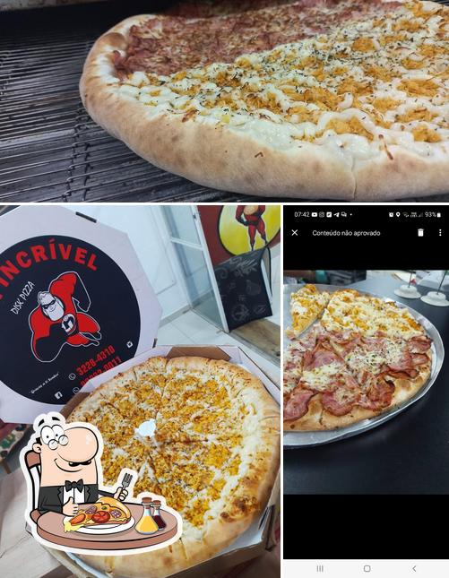 Escolha pizza no Disk Pizza Sr. Incrivel - Cajuru