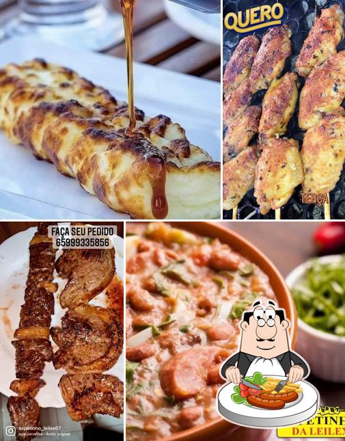 Comida em Espetaria sabor campeão