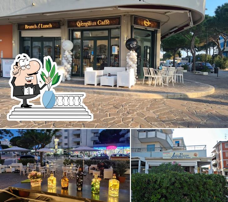 Gli esterni di Lido Pizza