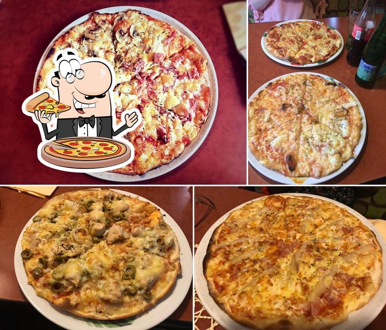 Get pizza at Pizzeria Piccolo