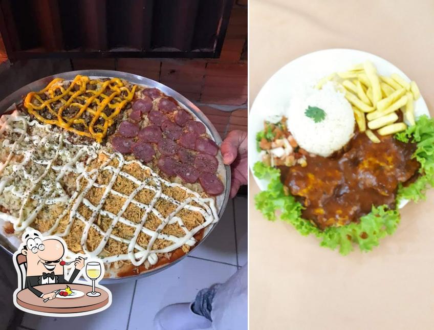 Comida em Restaurante e Pizzaria Mais Sabor