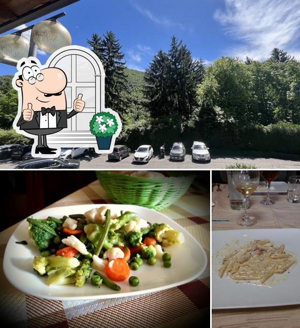 Puoi goderti l'aria fresca dal dehors di Ristorante pizzeria La Villa dei Pini