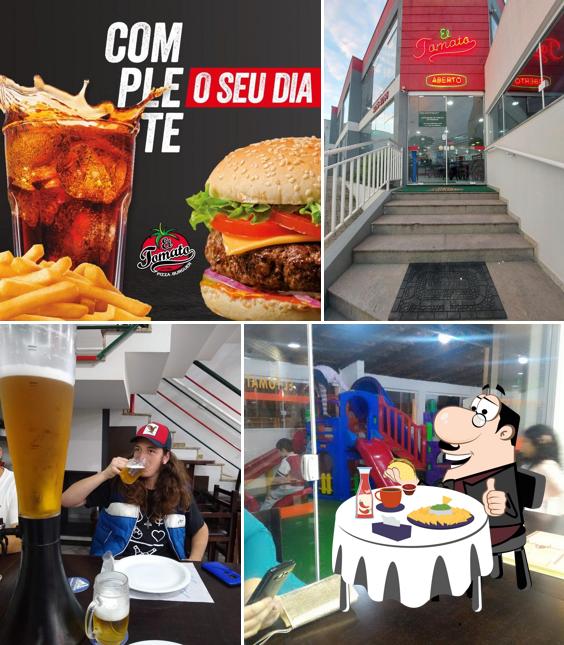 Os hambúrgueres do El Tomato Pizzaria irão saciar diferentes gostos