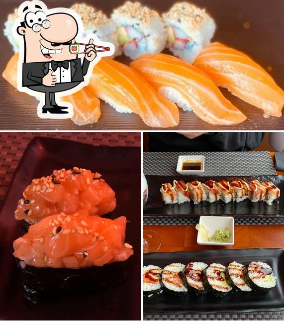 Les sushi sont offerts par Fukuda - Sushi Bar