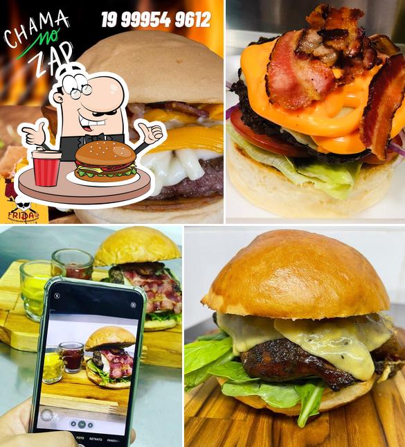 Os hambúrgueres do Fridas Burguer irão satisfazer uma variedade de gostos