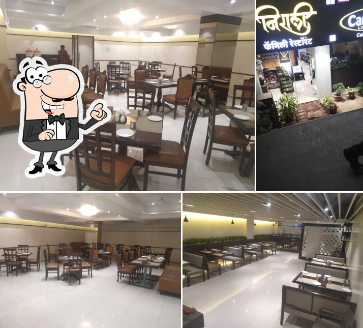 The interior of Neerali Kaas Resort