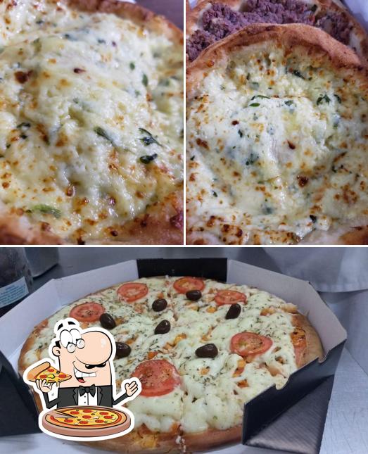 Escolha diversos estilos de pizza