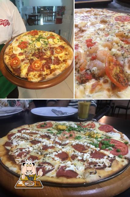 Peça pizza no Mangiare Pizzaria