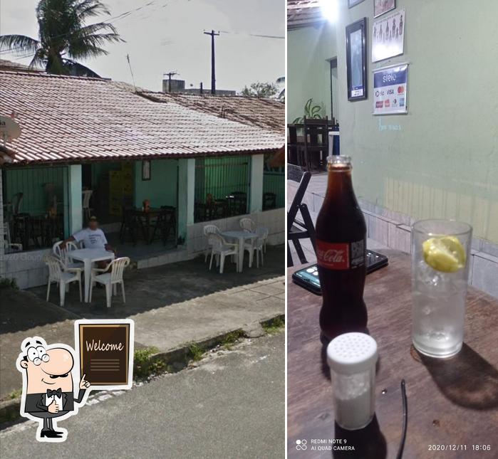 See the pic of Bar do Santos