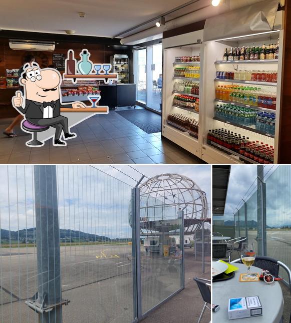Gli interni di Charly Bistro - Restaurant Bern Airport