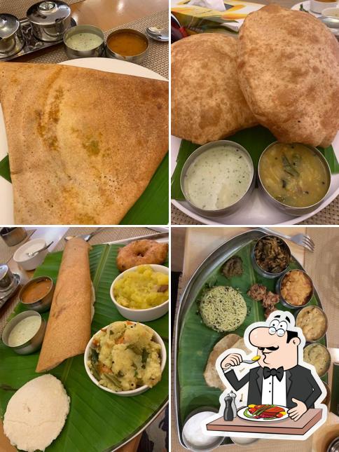 Еда в "Shri Krishna Bhavan Vegetarian Restaurant"