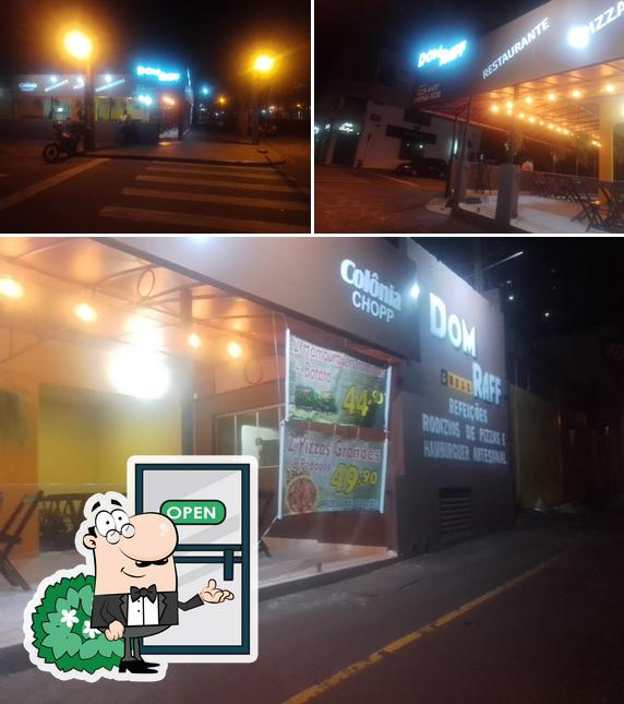 O exterior do Dom Raff grill