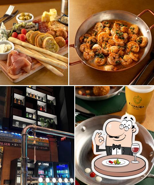 Platos en Garota Beer