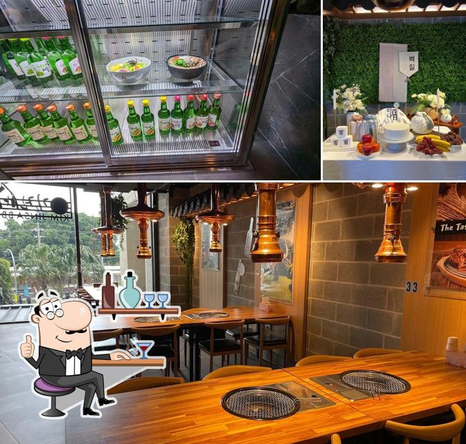 Kim Jinsa Korean BBQ Rhodes in Rhodes Restaurant menu and reviews