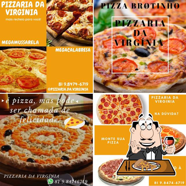 Consiga pizza no PIZZARIA DA VIRGÍNIA