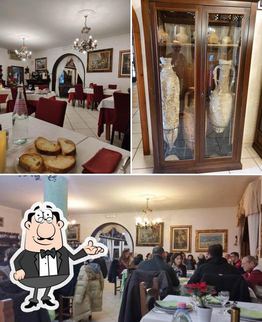 Gli interni di Tanit Hotel Ristorante Museo Pizzeria