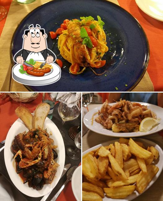 Cibo al Ristorante L'aragosta