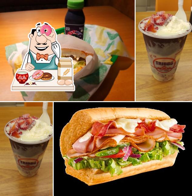 Subway serve uma escolha de sobremesas