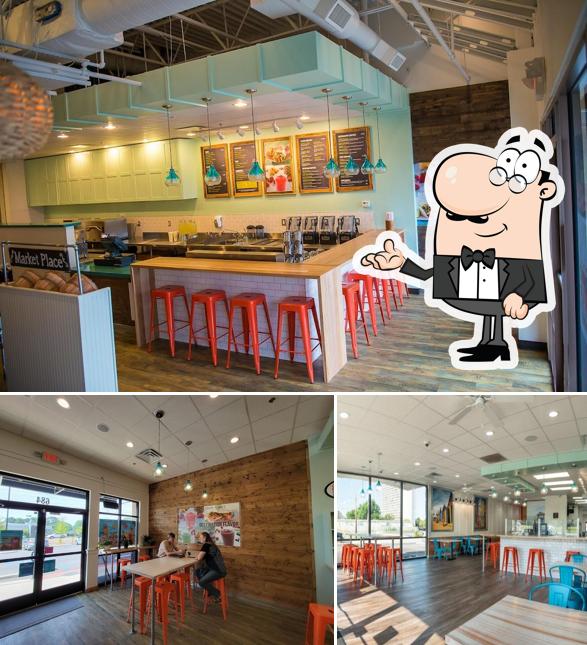 Check out how Tropical Smoothie Cafe looks inside