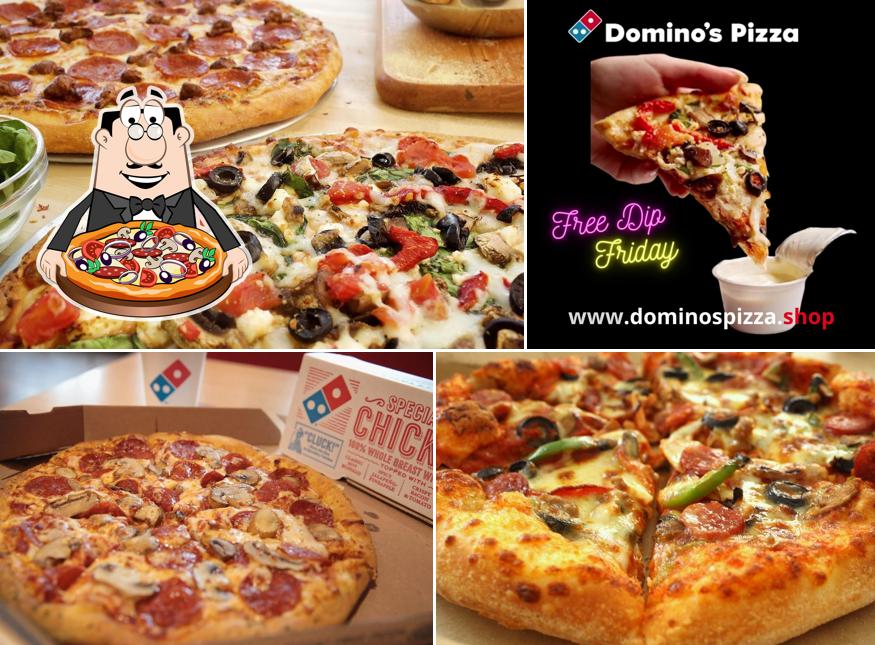 Bij Domino's Pizza Durban North kun je pizza proeven