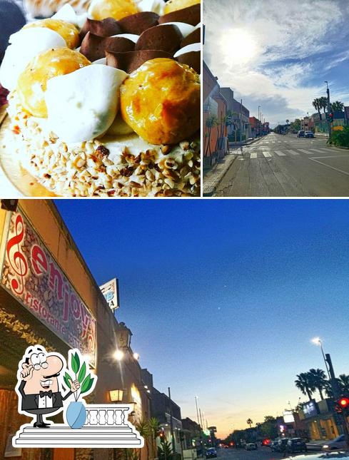 Tra le varie cose da Enjoy si possono trovare la esterno e cibo