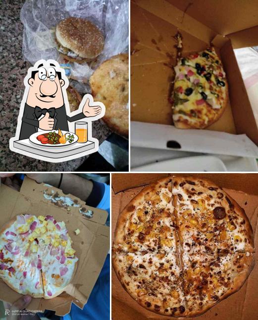Food at Hot Spot Pizza