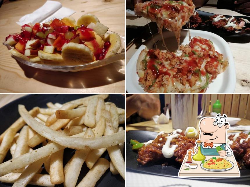 Food at IceCube Restro Cafe