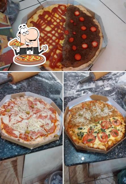 Escolha pizza no Pizza & Cia