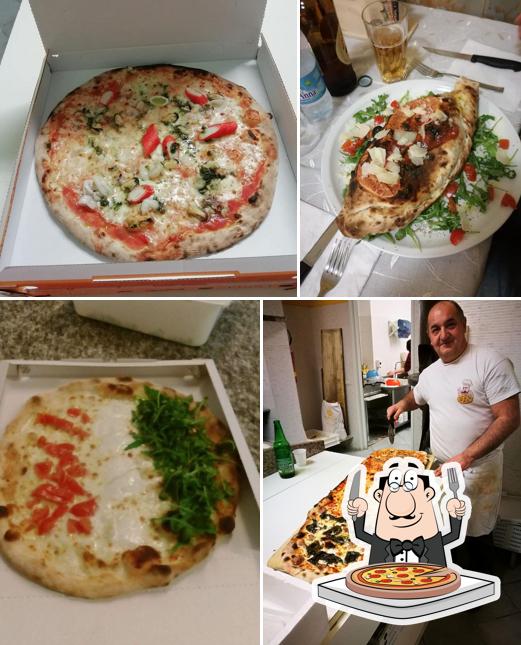 Scegli tra le molte varianti di pizza