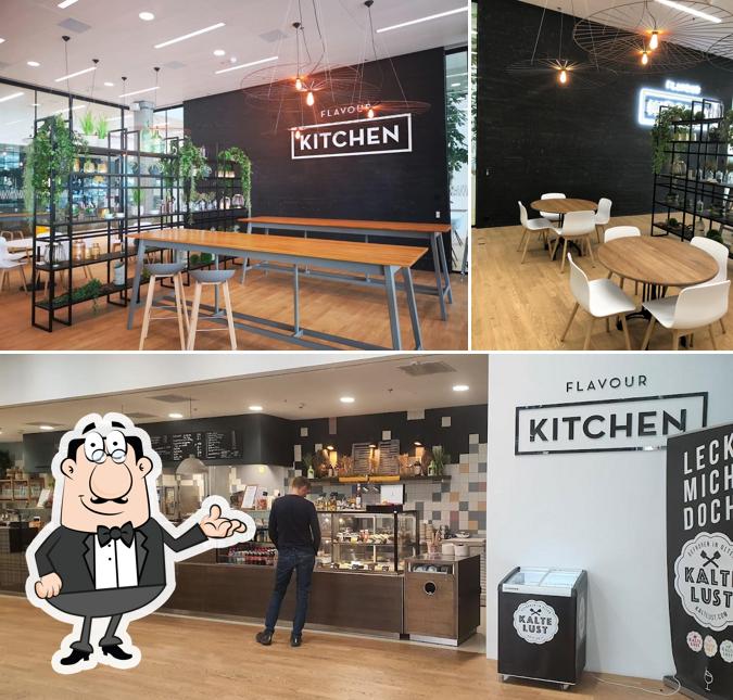 Dai un'occhiata agli interni di Flavour Kitchen