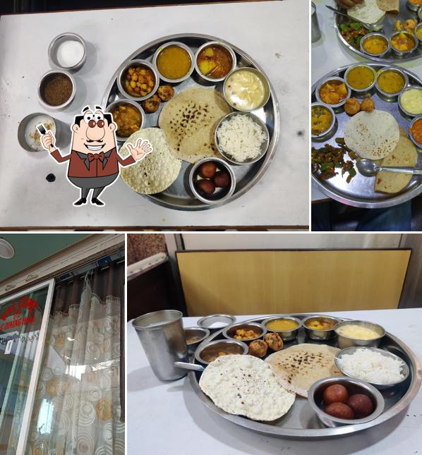 Food at Gopal Krishna Dining Hall