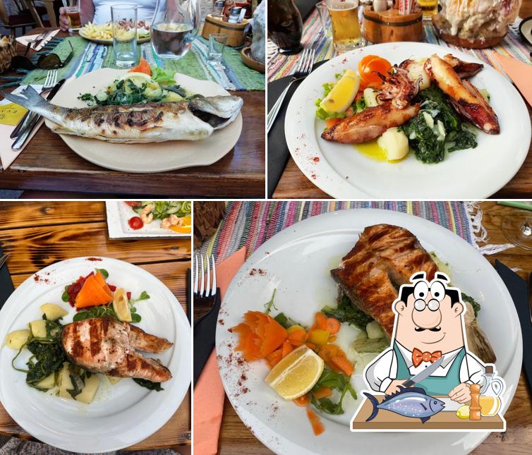 Salmone grigliato al Restaurant More