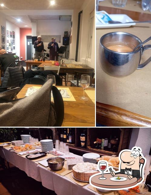 La immagine di cibo e interni da Osteria "da Dovi"