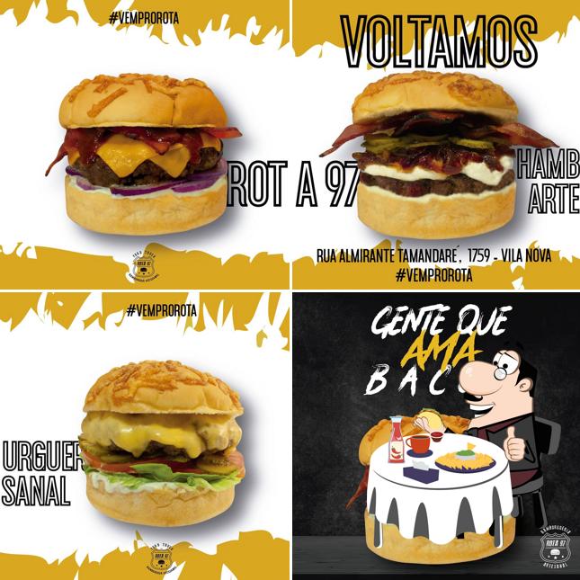 Hambúrguer em Rota 31 Burger